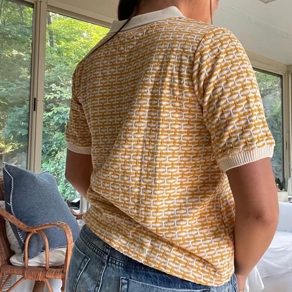 Zara yellow collared shirt - Picture 3 of 3